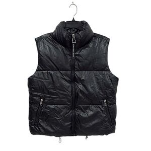 Calvin Klein Jeans Men’s Black Quilted Puffer Vest Size Medium NWT